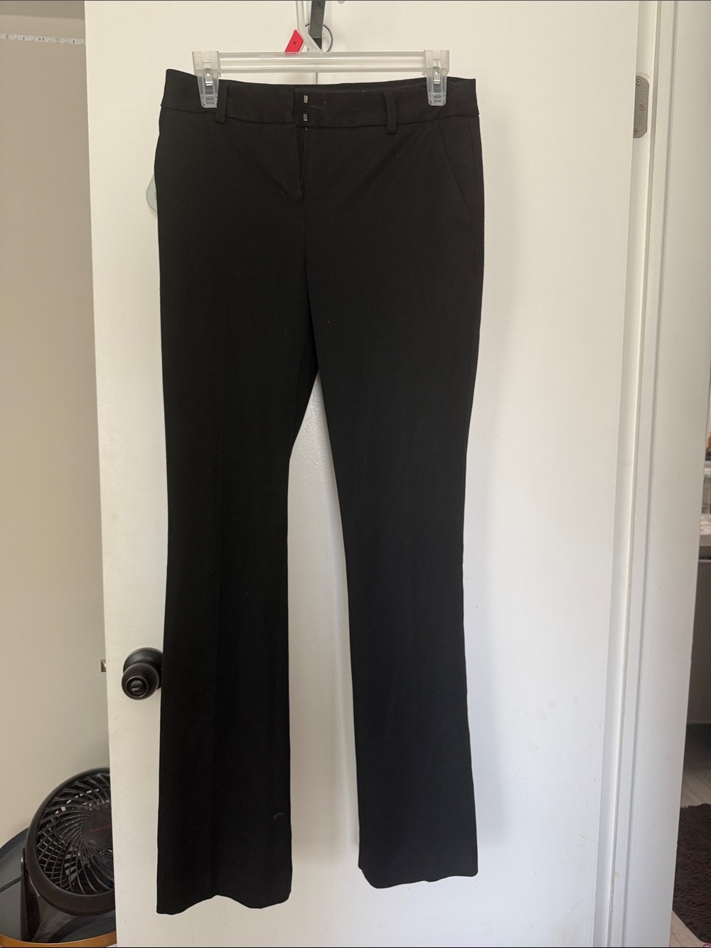 Express Black Boot-Cut Dress Pants